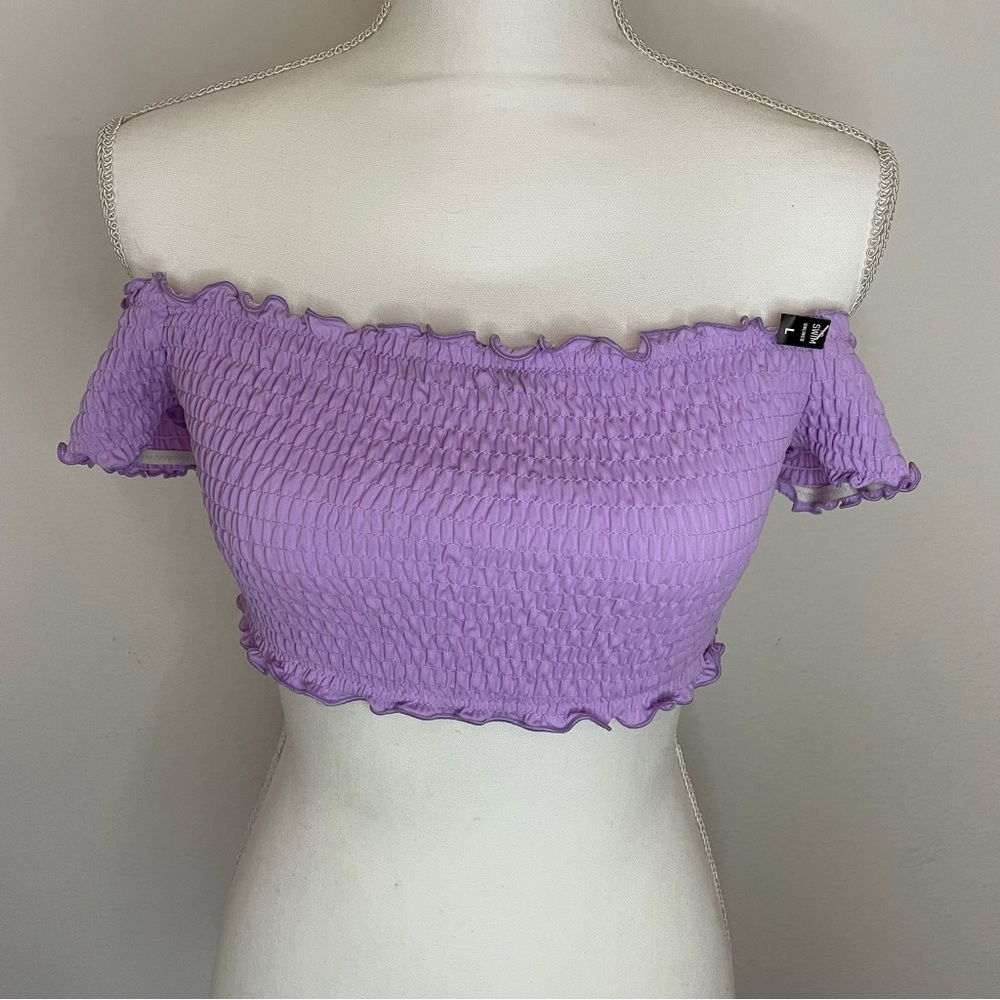 Purple bikini top. PINK Victorias Secret